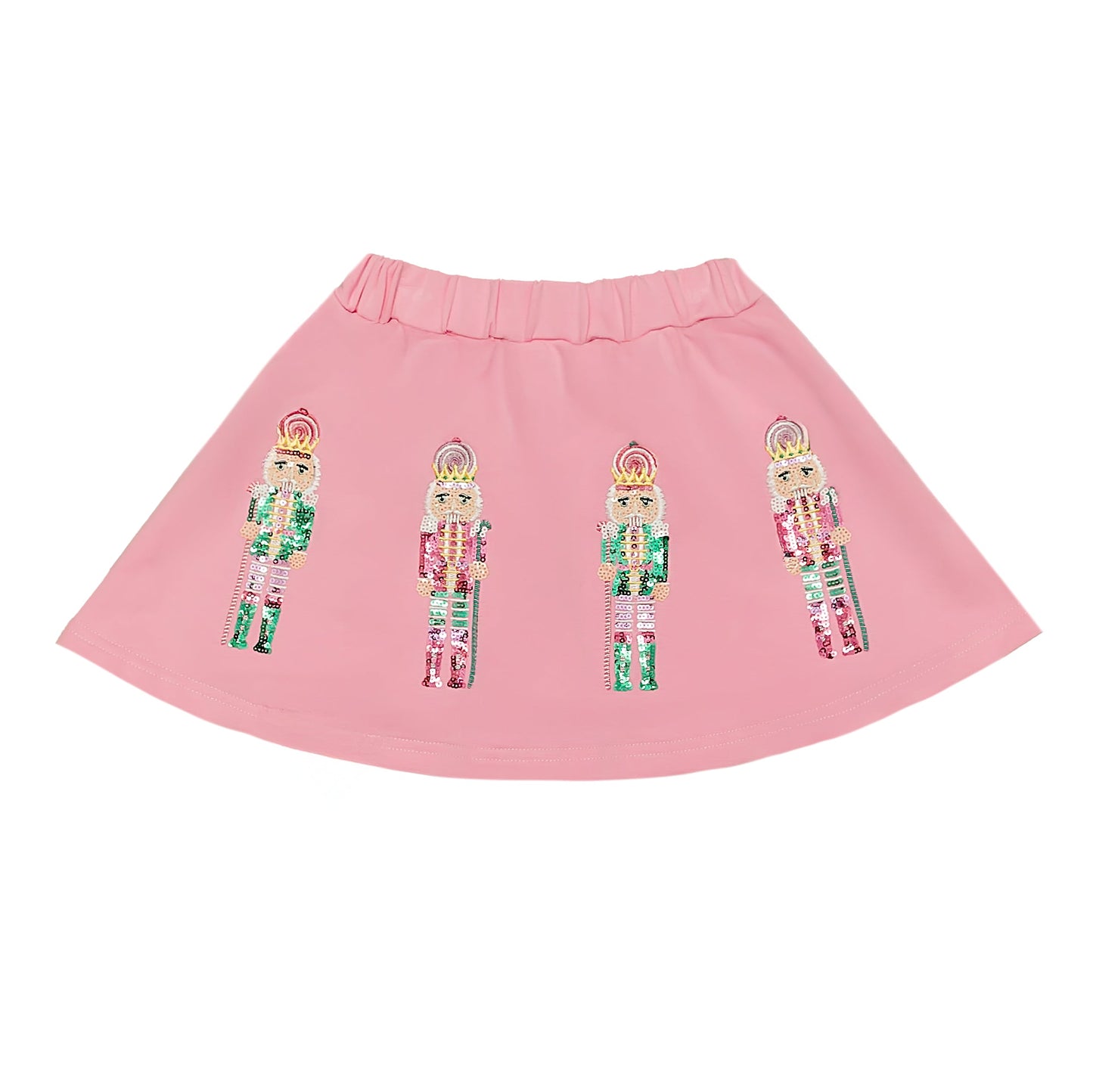 Pink and Teal Nutcracker Skort