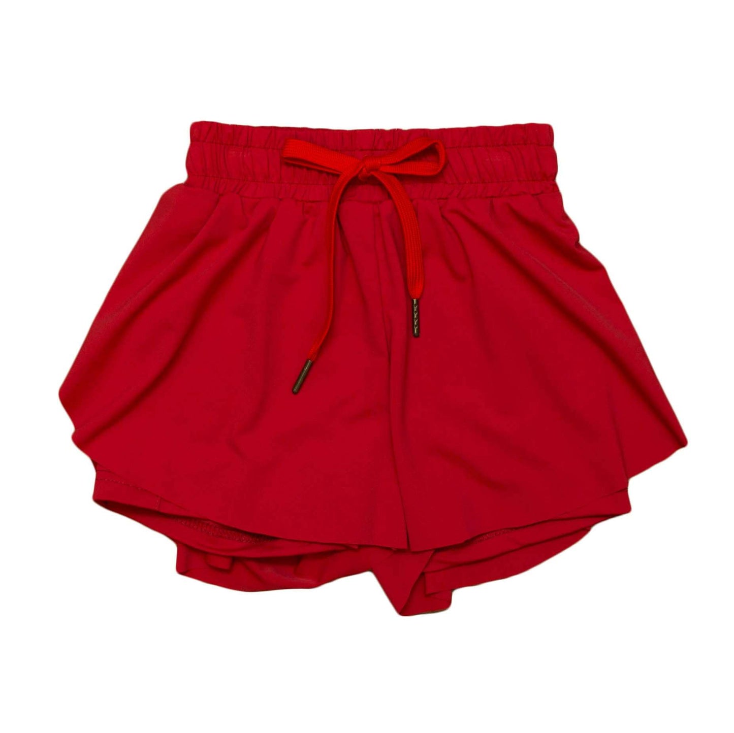 Red Butterfly Shorts, back view