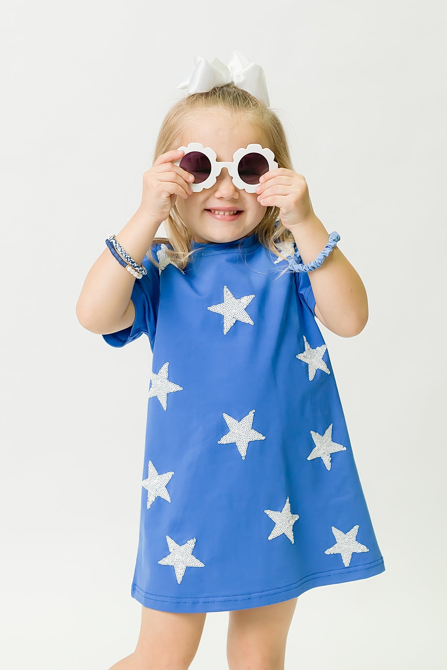 Royal Blue Star Dress