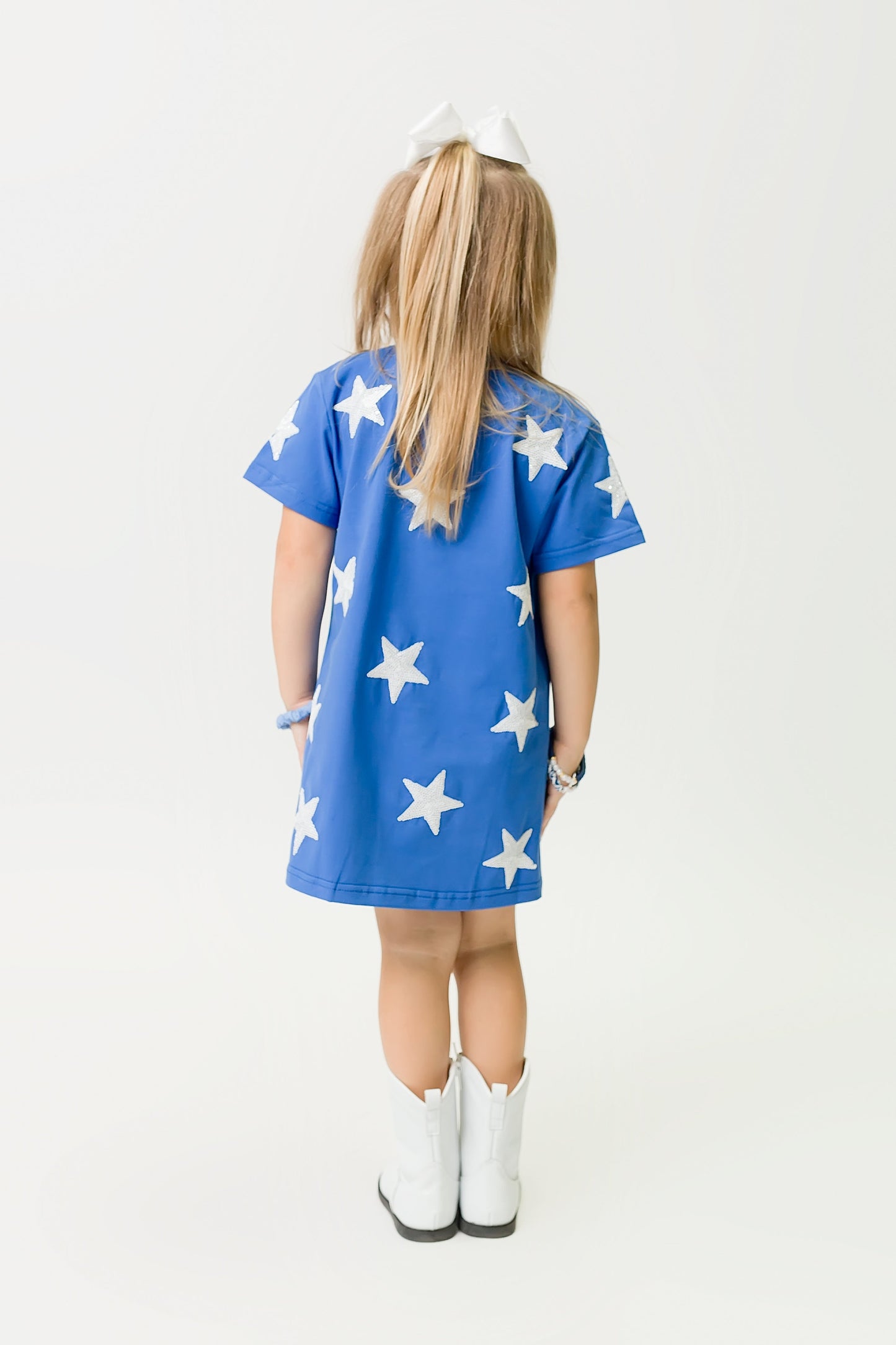 Royal Blue Star Dress