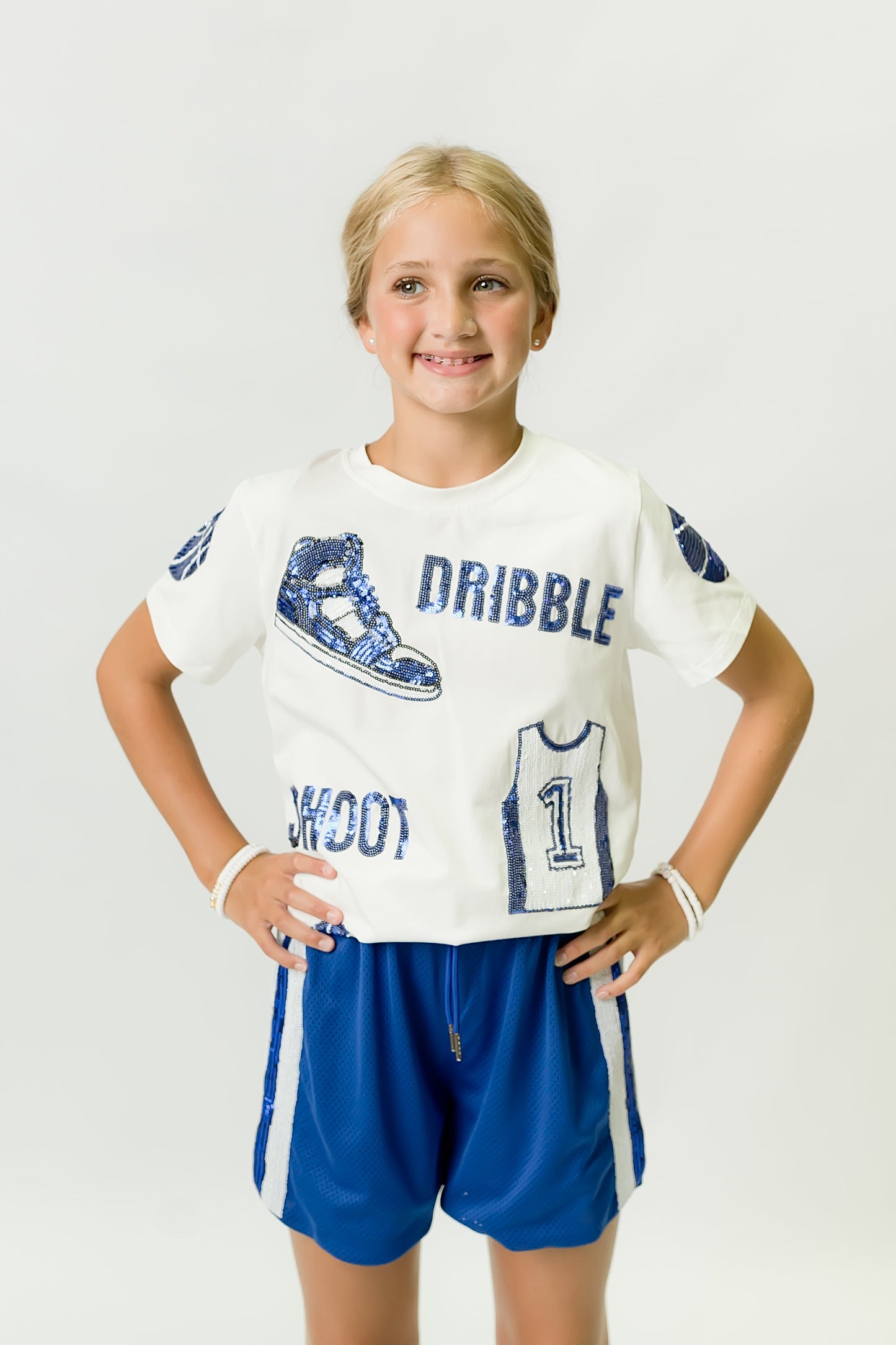 Royal Blue Basketball Shirt