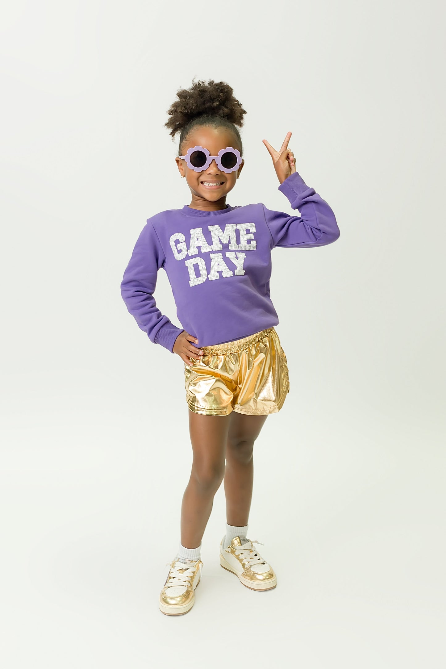 Purple Gameday Sweatshirt