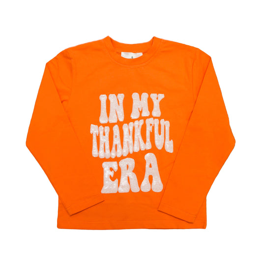 Thankful Era Orange Long Sleeve Shirt
