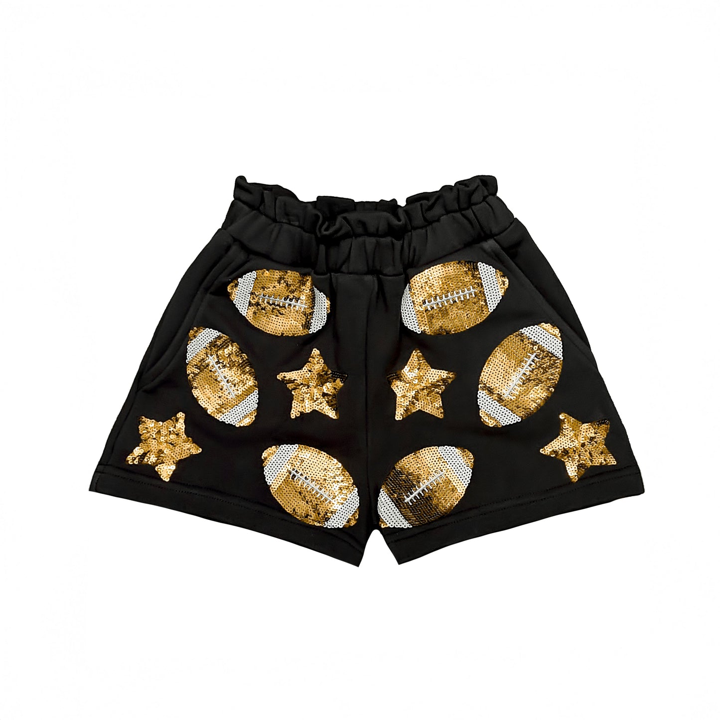 Black Football Shorts