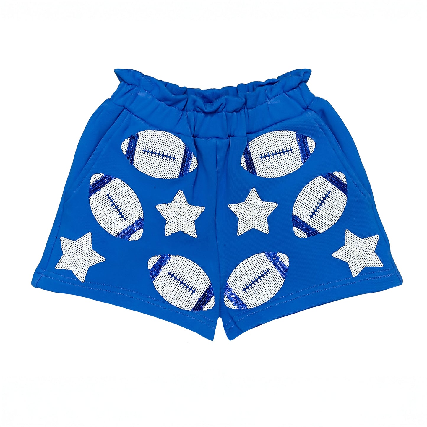 Royal Blue Football Shorts