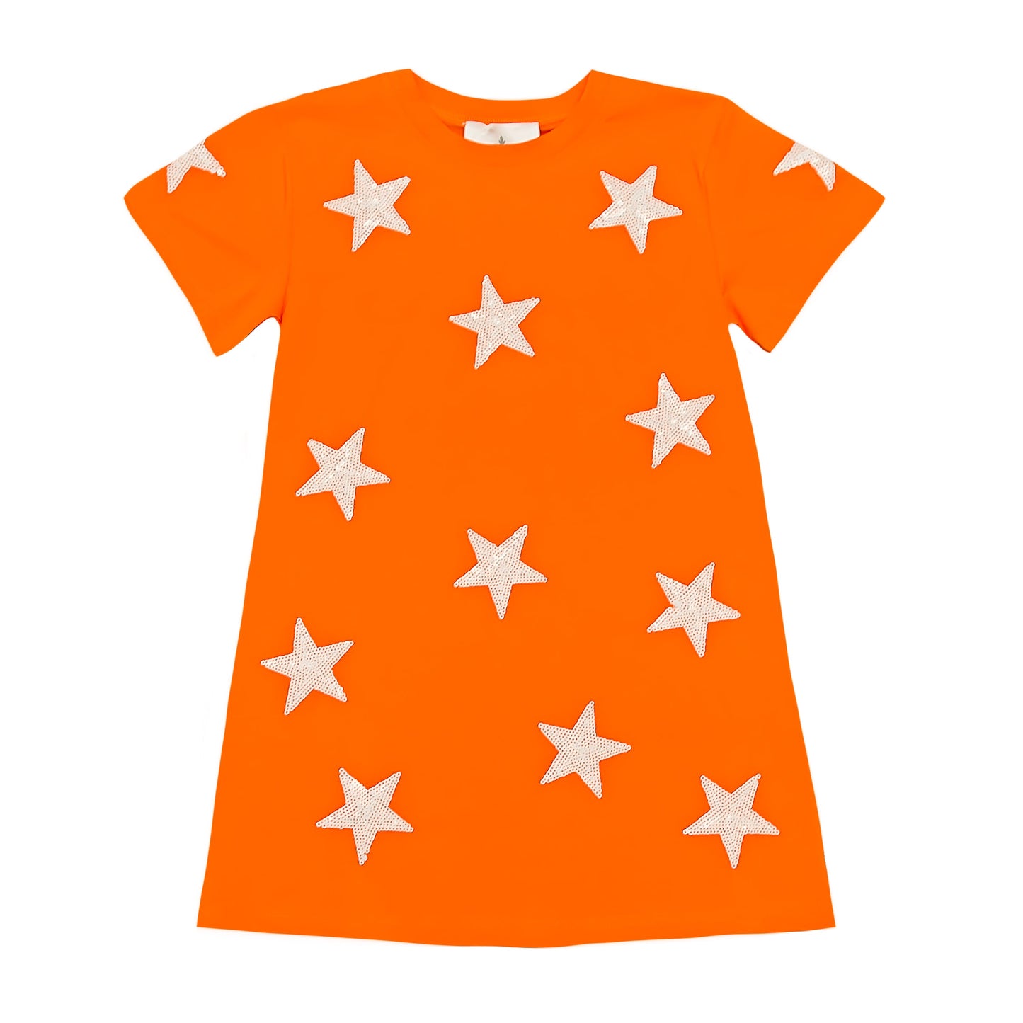 Burnt Orange Star Dress