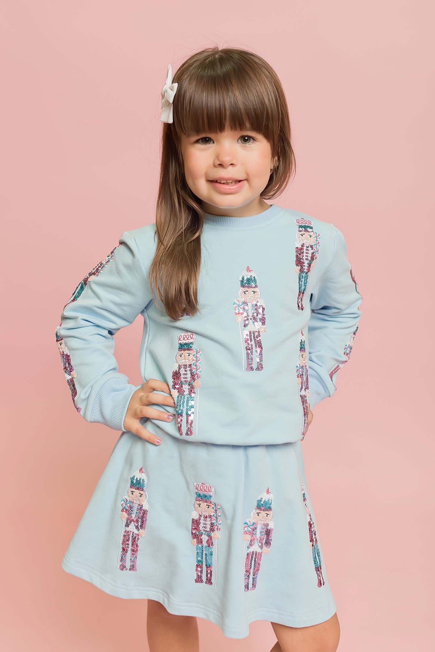 Light Blue Nutcracker Skort