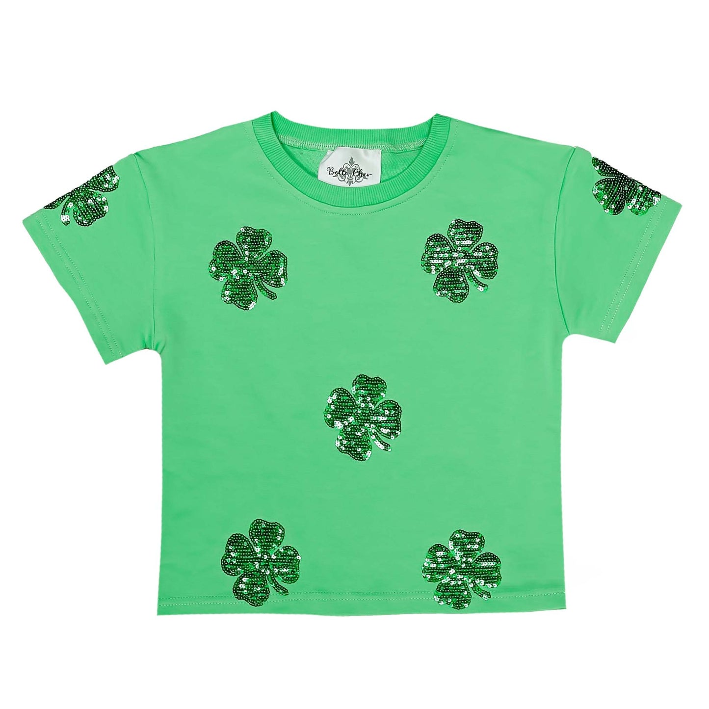 Green Clover Top, side view