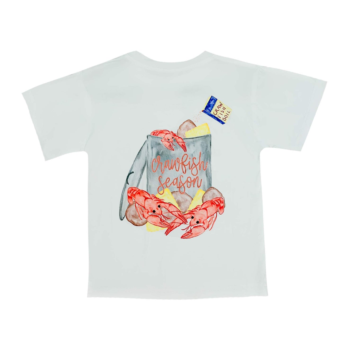 Crawfish Season Modal Shirt, detail view