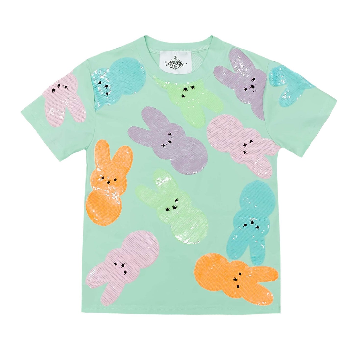 Sequin Peeps Shirt, detail view