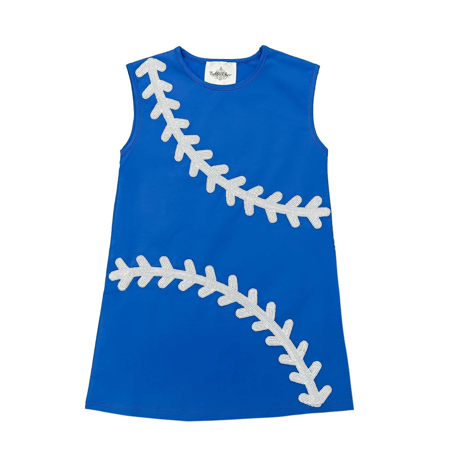 Baseball Royal Blue Dress detail view