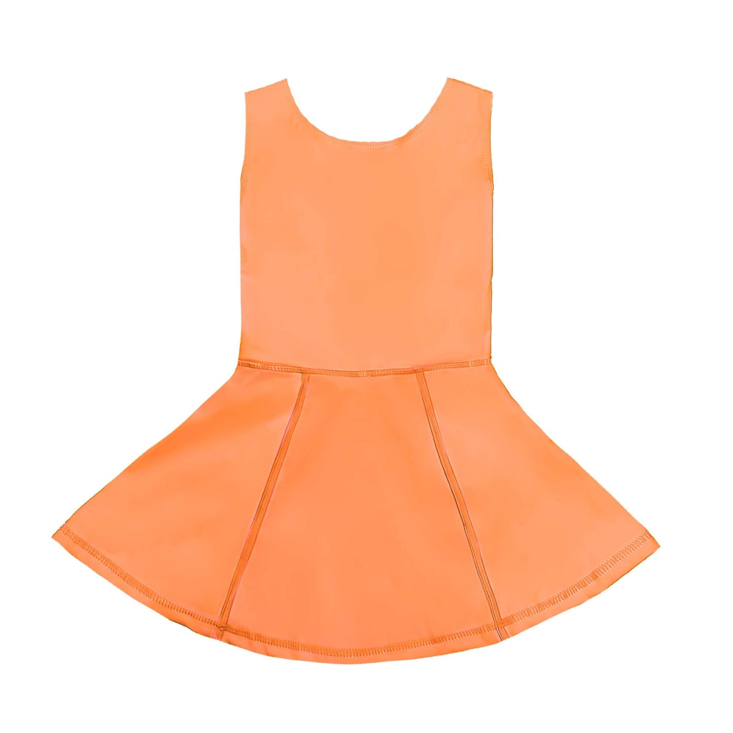 Keller Dress - Tangerine back view