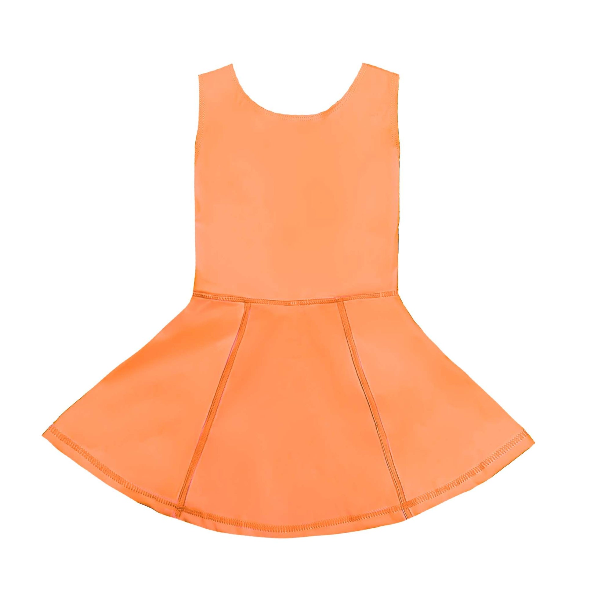 Keller Dress - Tangerine back view