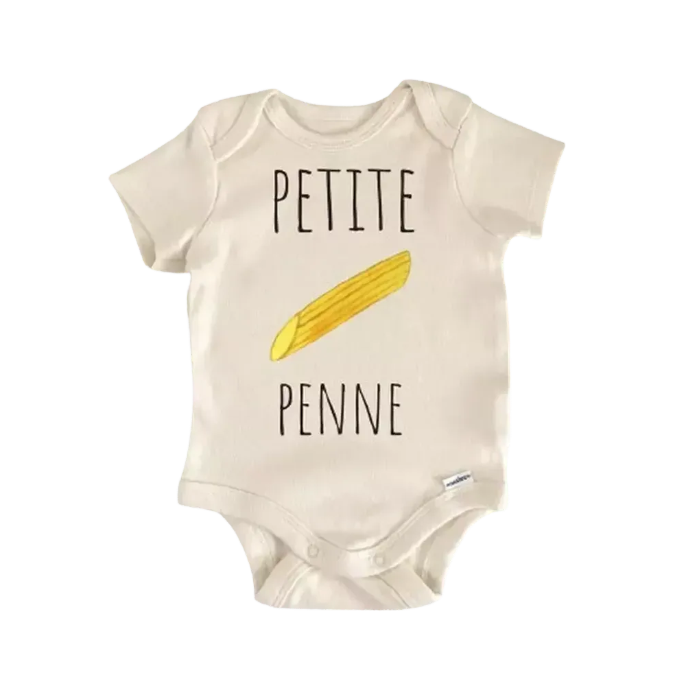 Italian Pasta Penne Newborn Baby Onesie® Onesie®