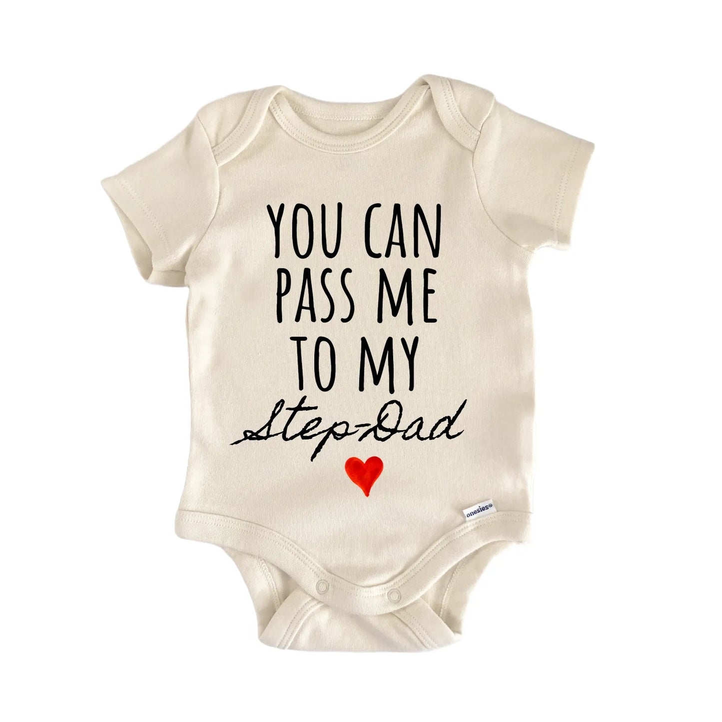 Stepdad Announcement Baby Gift Baby Bodysuit
