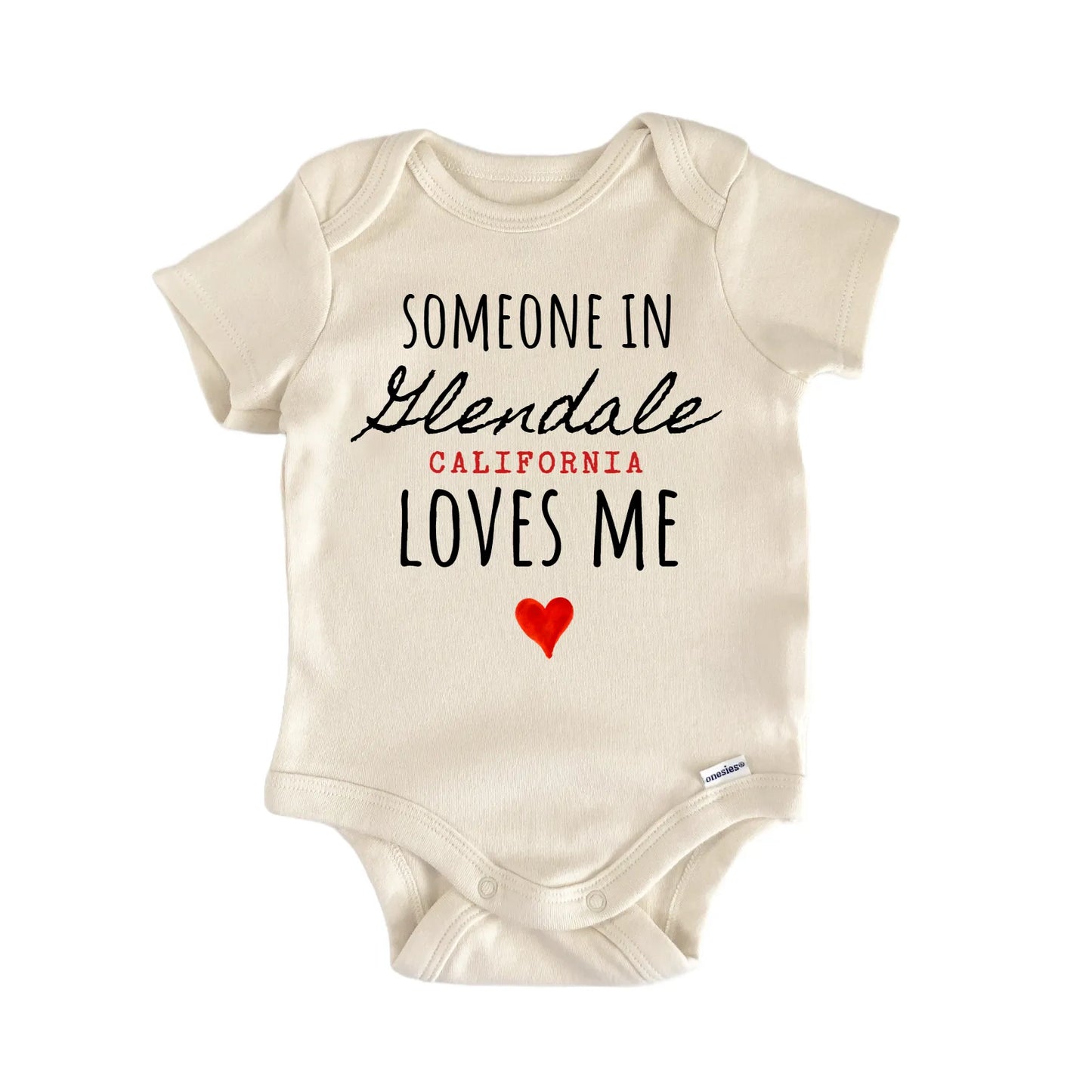 Glendale California Baby Gift Baby Bodysuit