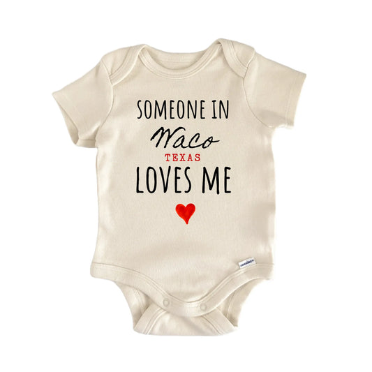 Waco Texas Baby Gift Baby Bodysuit