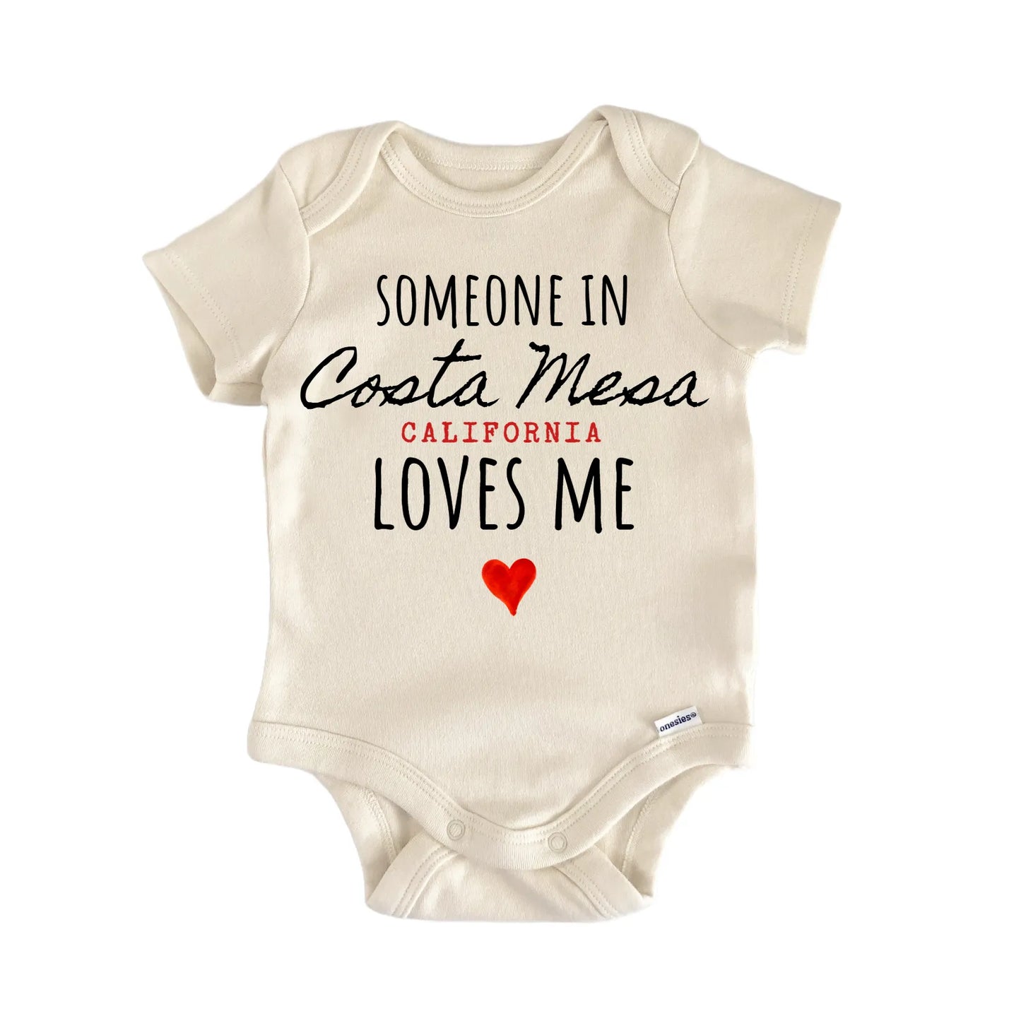 Costa Mesa California Baby Gift Baby Bodysuit