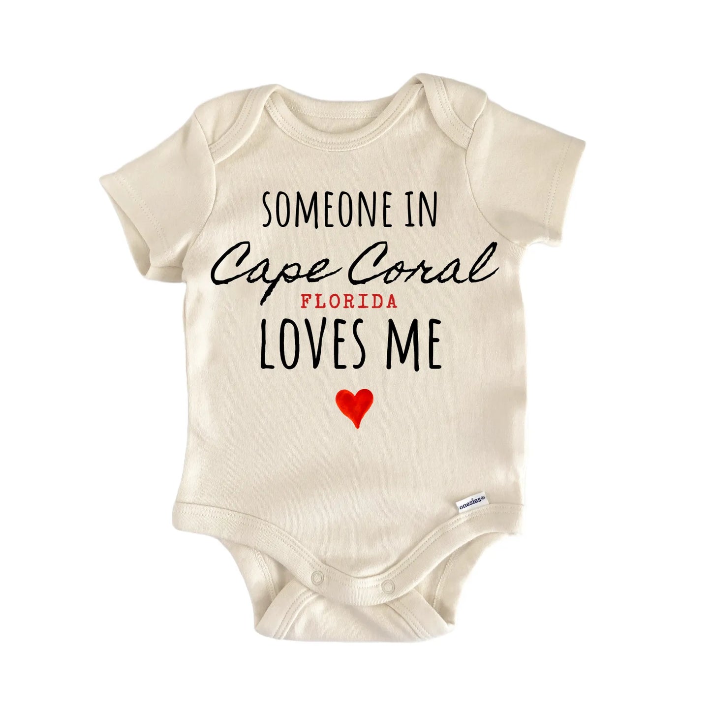 Cape Coral Florida Newborn Gift Baby Bodysuit