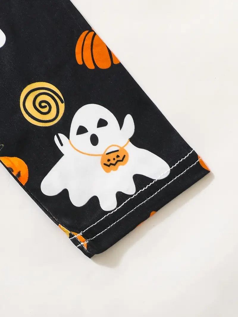 Boo-tiful Ghost & Pumpkin Halloween Dress