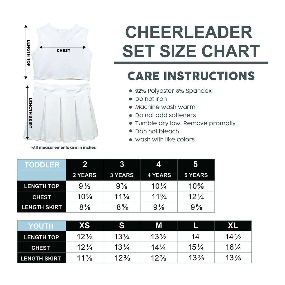 Kids Cheerleader Set