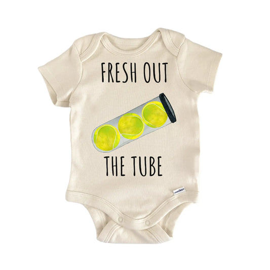 Tennis Ball Tube Sports Baby Gift Baby Bodysuit