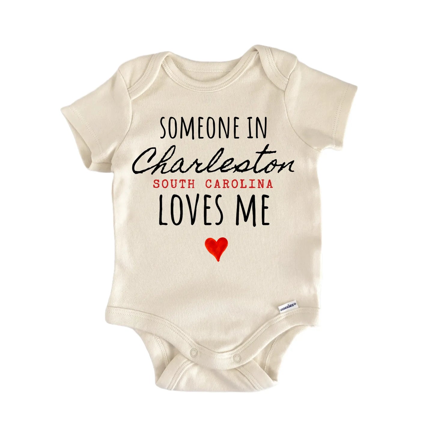 Charleston South Carolina Baby Gift Baby Bodysuit