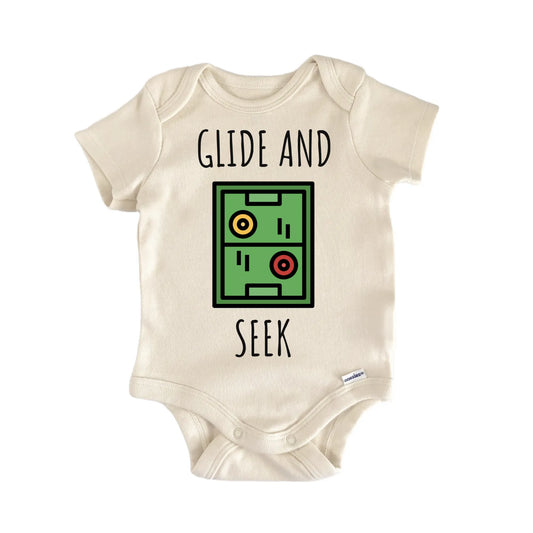 Air Hockey Tabletop Game Baby Gift Baby Bodysuit