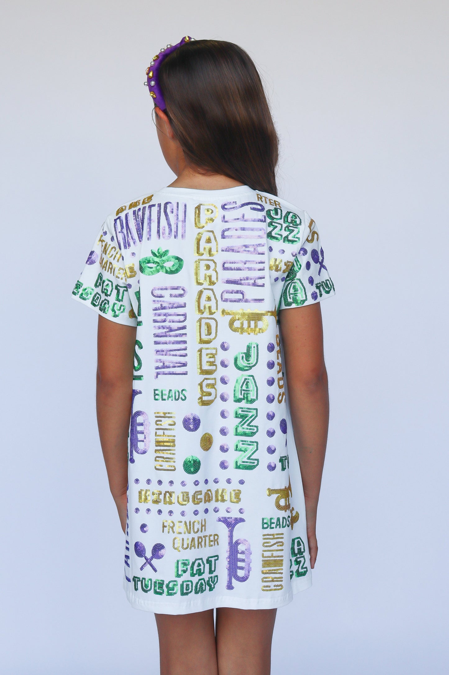 All Things Mardi Gras Dress