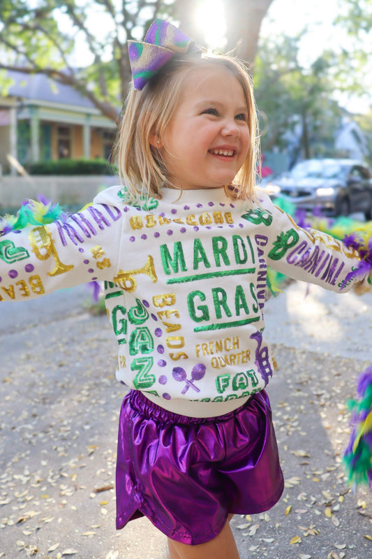 All Things Mardi Gras Sweatshirt
