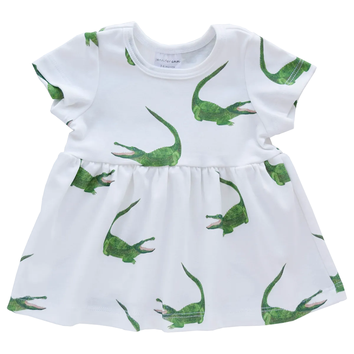Alligators Organic Dress