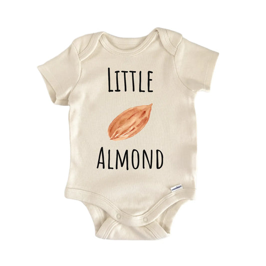 Almond Nut Foodie Snack Newborn Gift Baby Bodysuit