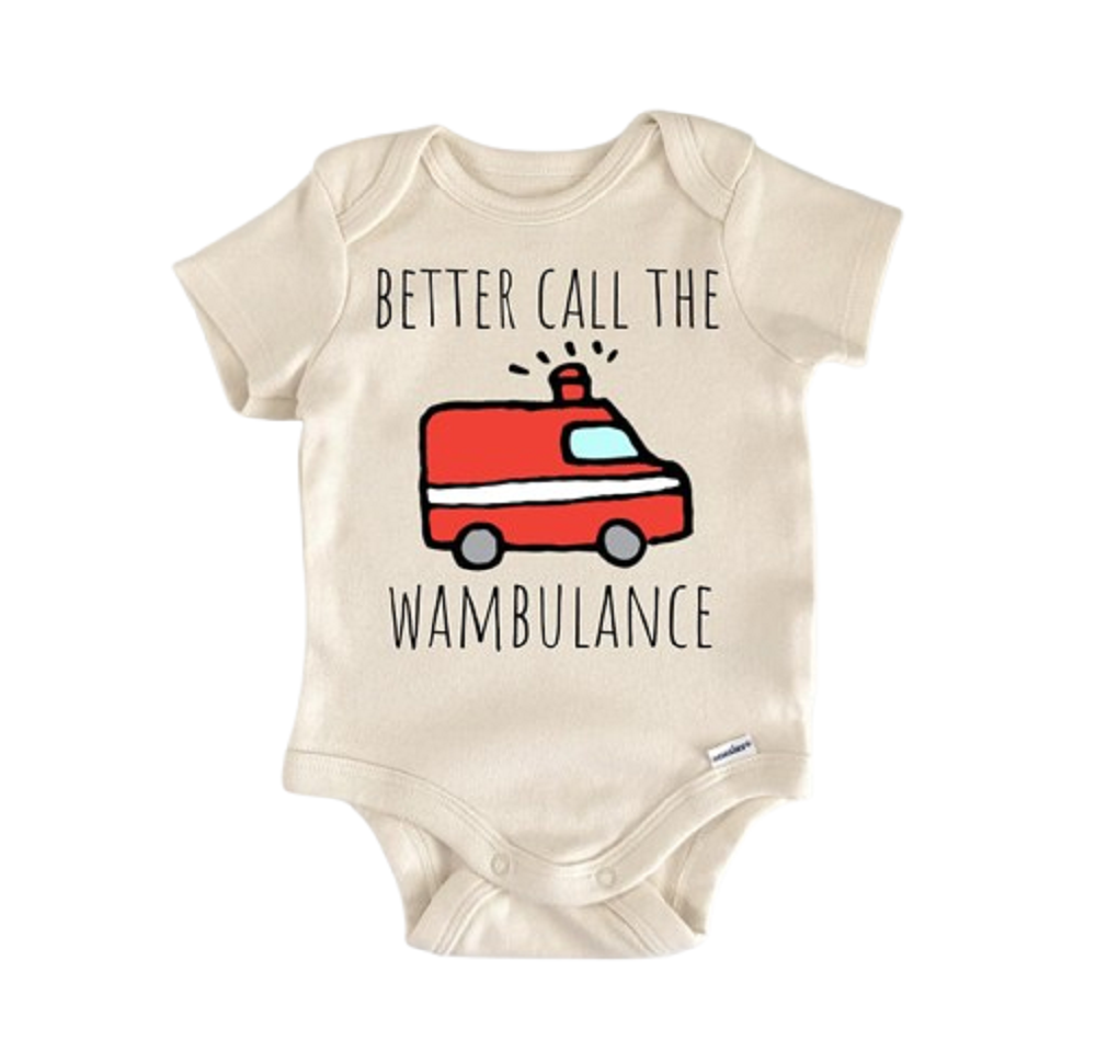 Ambulance Emt Newborn Baby Onesie® Onesie®