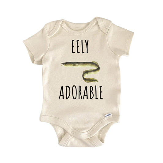 American Eel Freshwater Fishing Baby Gift Baby Bodysuit