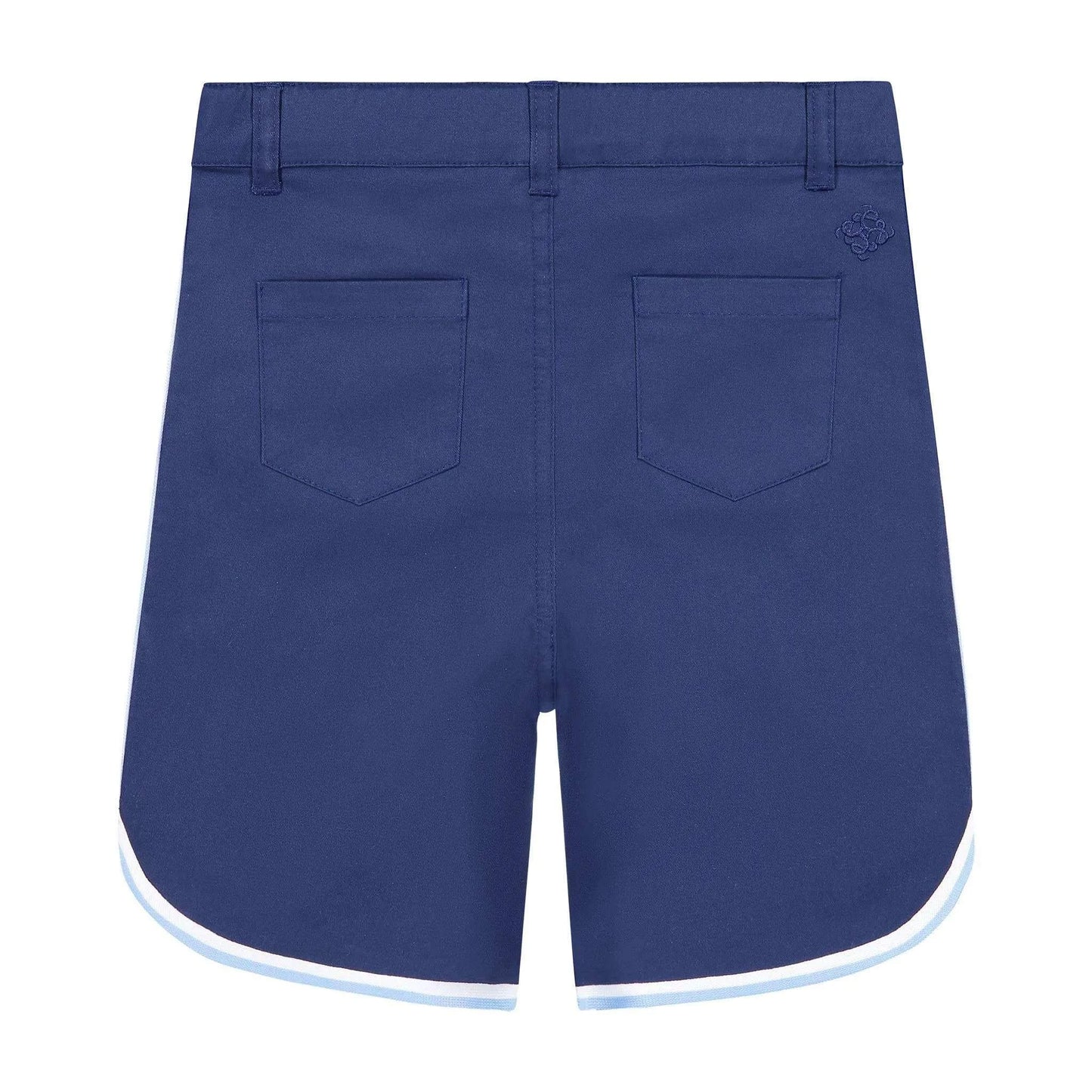 Andy & Evan - BOYS PIPED SHORTS - Navy