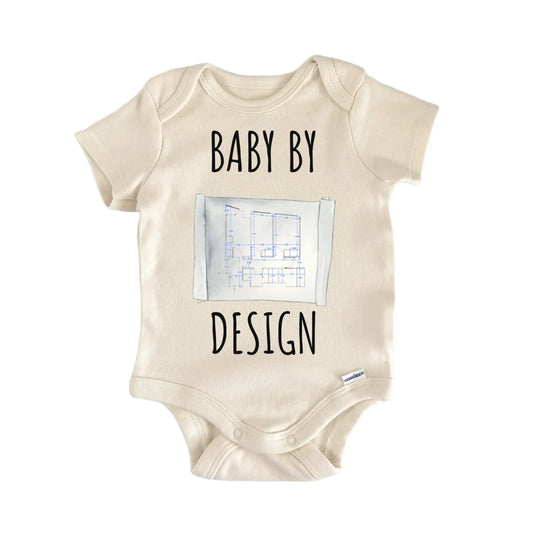 Architecture Architect Engineer Blue Prints Baby Gift Baby Bodysuit