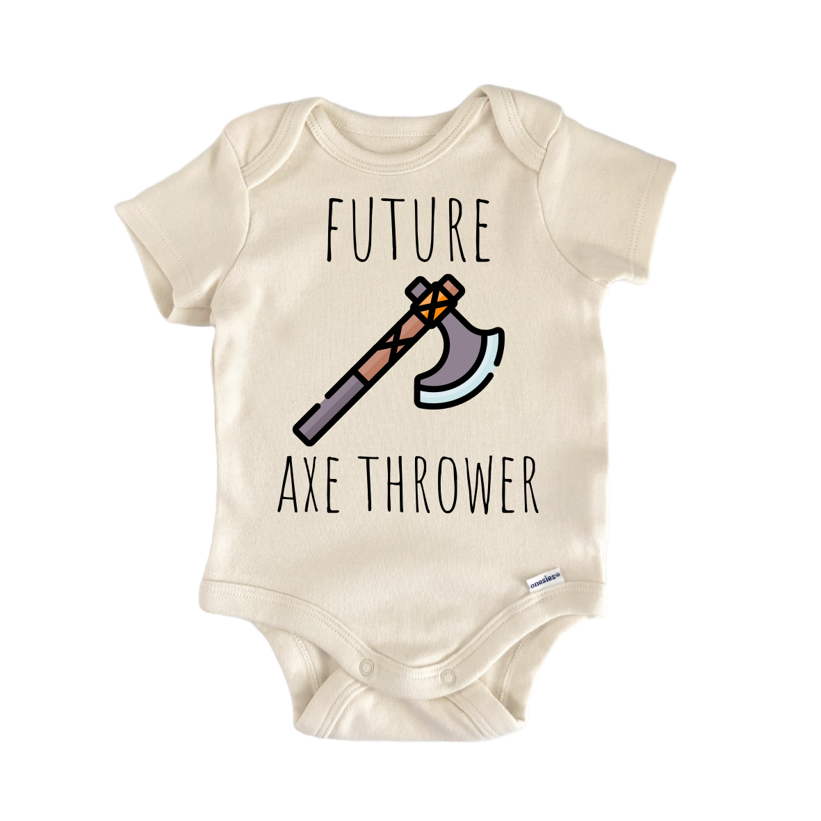 Axe Thower Newborn Baby Onesie® Onesie®