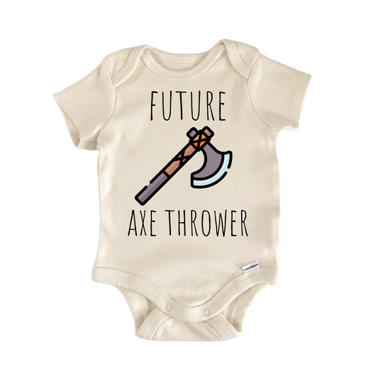 Axe Thower Newborn Baby Onesie® Onesie®