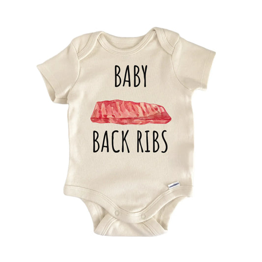 Baby Back Ribs BBQ Baby Gift Baby Bodysuit