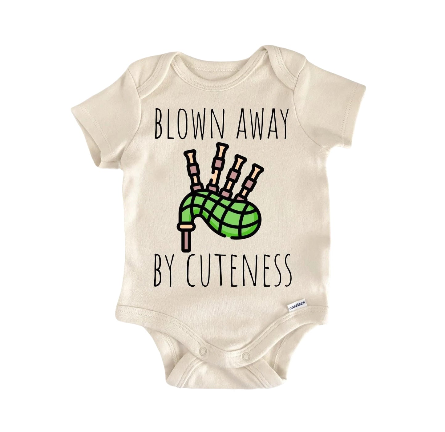 Bagpipes Scotland Newborn Baby Onesie® Onesie®