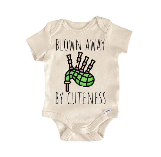 Bagpipes Scotland Newborn Baby Onesie® Onesie®