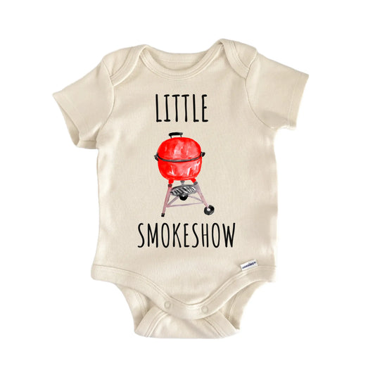 Barbeque Grill Bbq Foodie Smokeshow Newborn Gift Baby Bodysuit