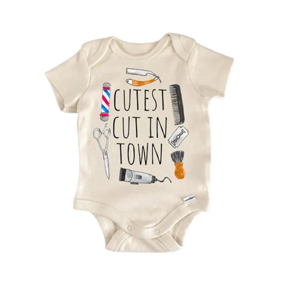 Barber Hairdresser Newborn Baby Onesie® Onesie®