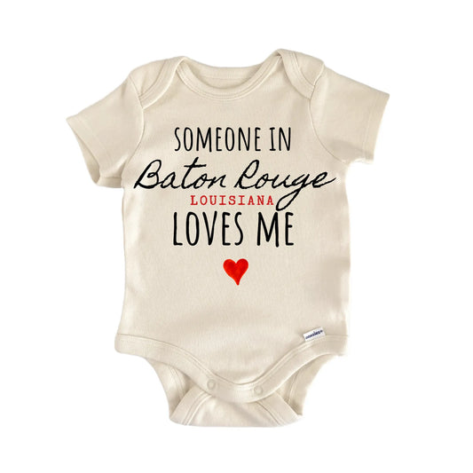 Baton Rouge Louisiana Baby Gift Baby Bodysuit