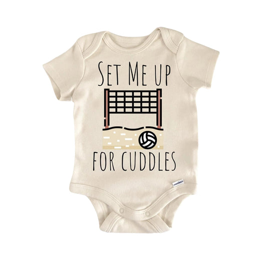 Beach Volleyball Newborn Baby Onesie®