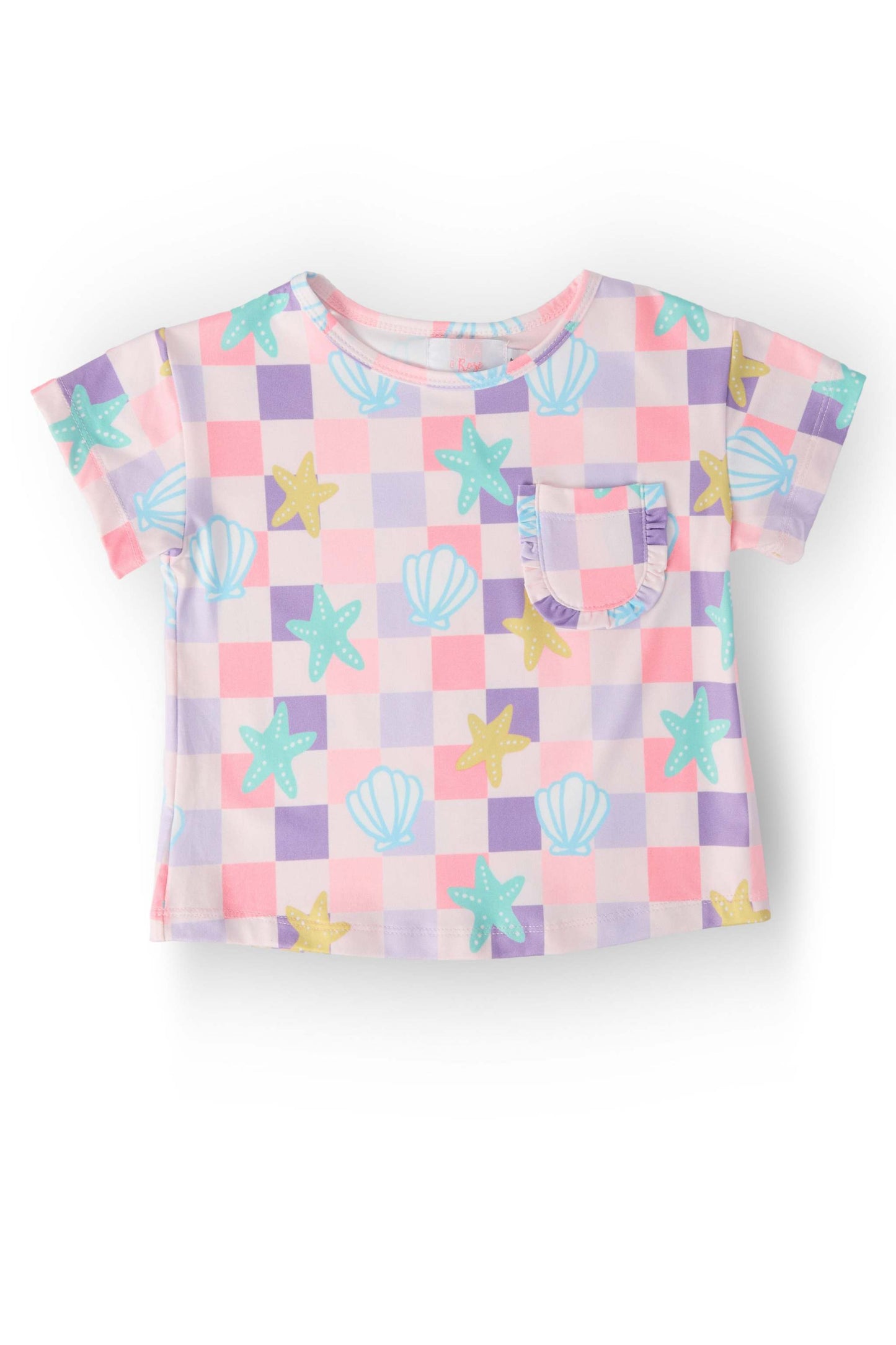 Beach Days Ruffle Pocket Tee