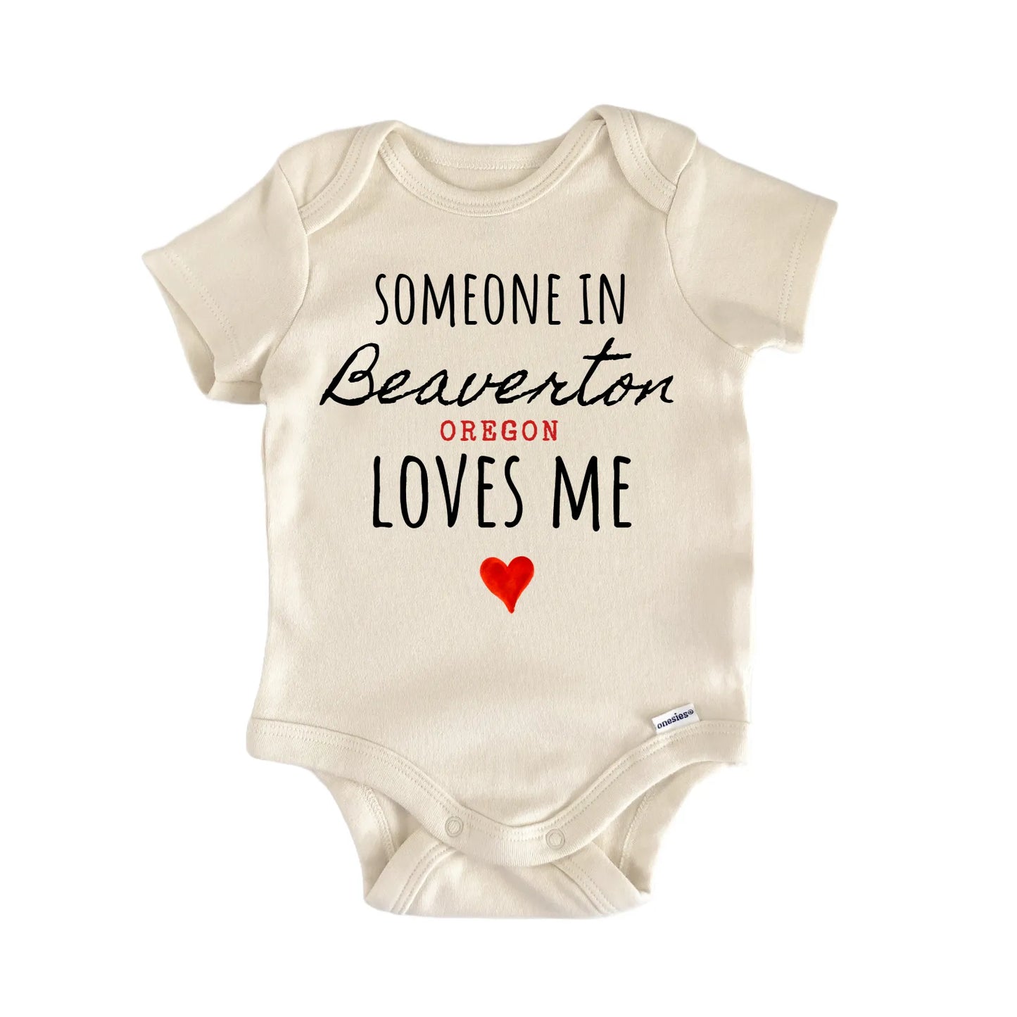 Beaverton Oregon Baby Gift Baby Bodysuit