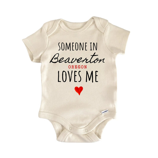 Beaverton Oregon Baby Gift Baby Bodysuit