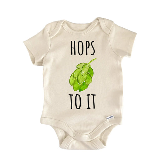 Beer Hops Ipa Draft Baby Gift Baby Bodysuit