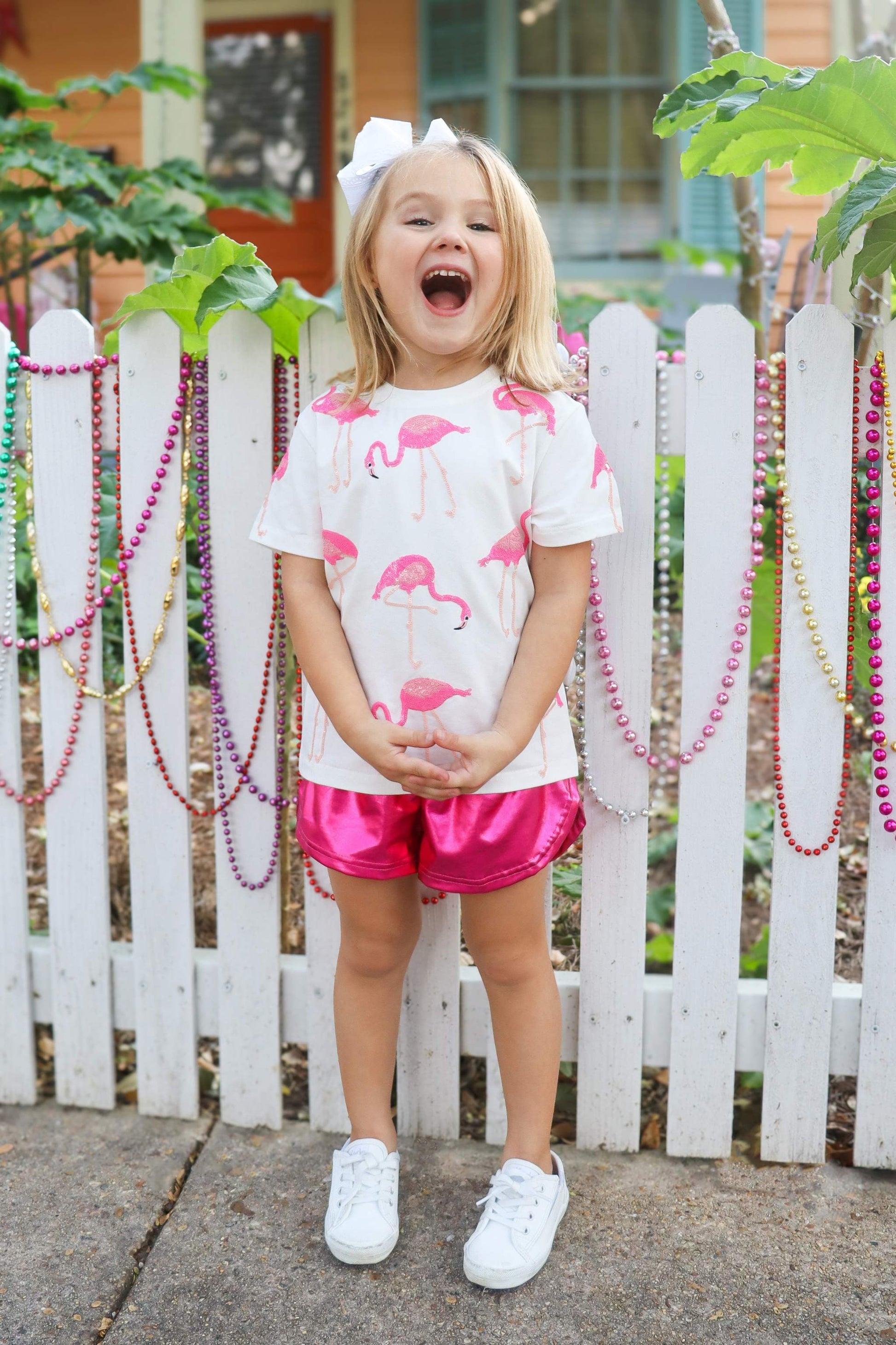 Flamingo Shirt, detail view